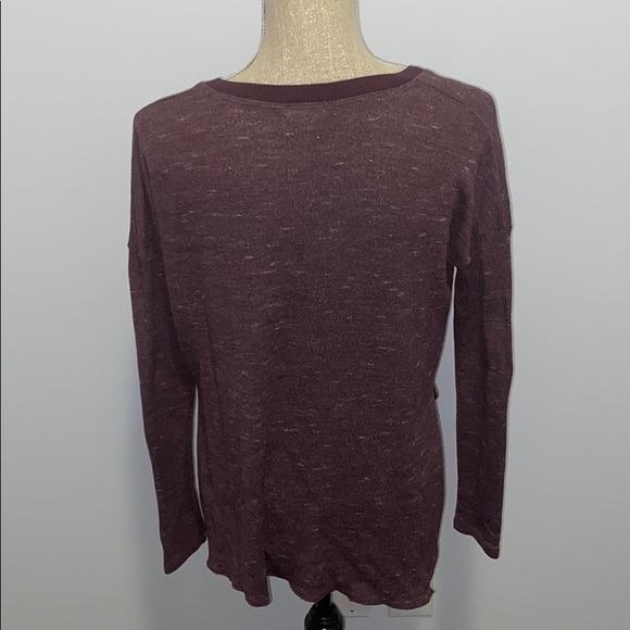 Burgundy Aritzia Wilfred Sherbrooke sweater - Picture 5 of 5